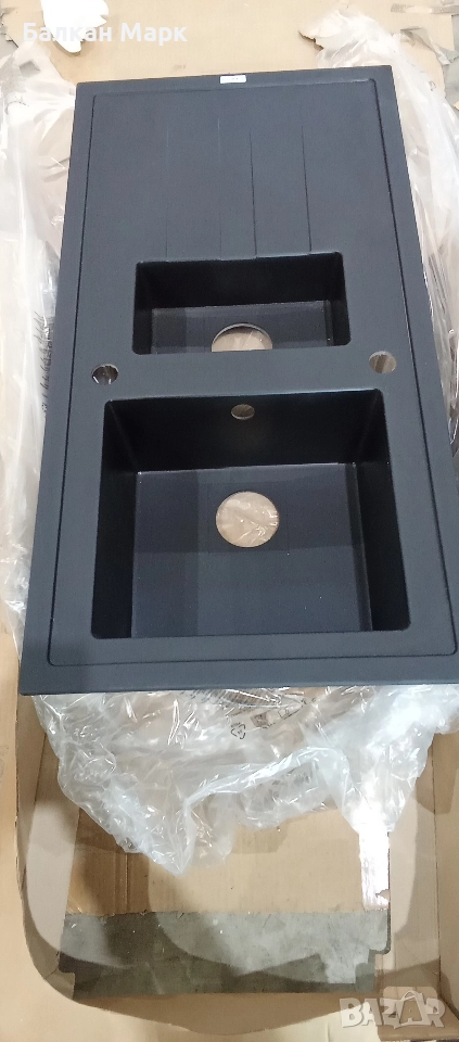 Нова кухненска мивка Carea Tango 98×50×19 см – с  дефекти, снимка 1