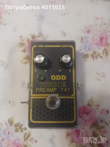 Odd Preamp 741 Overdrive/boost, снимка 1