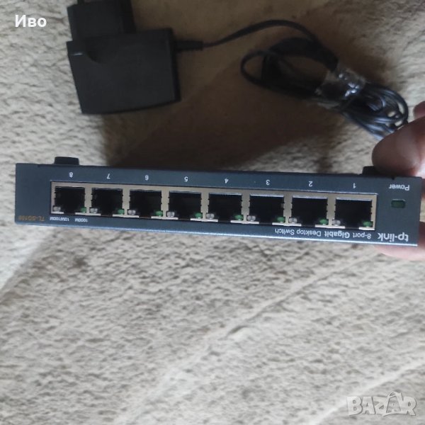 Гигабитов Суич TP-Link TL-SG108, 1000Mbps, 8Port, снимка 1