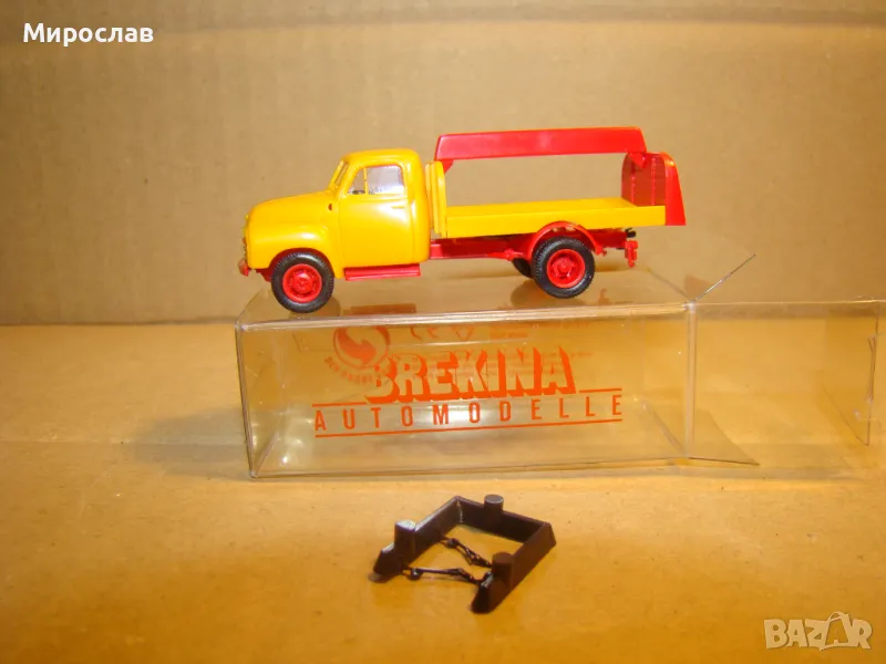 BREKINA H0 1/87 OPEL КАМИОН МОДЕЛ ИГРАЧКА КОЛИЧКА, снимка 1