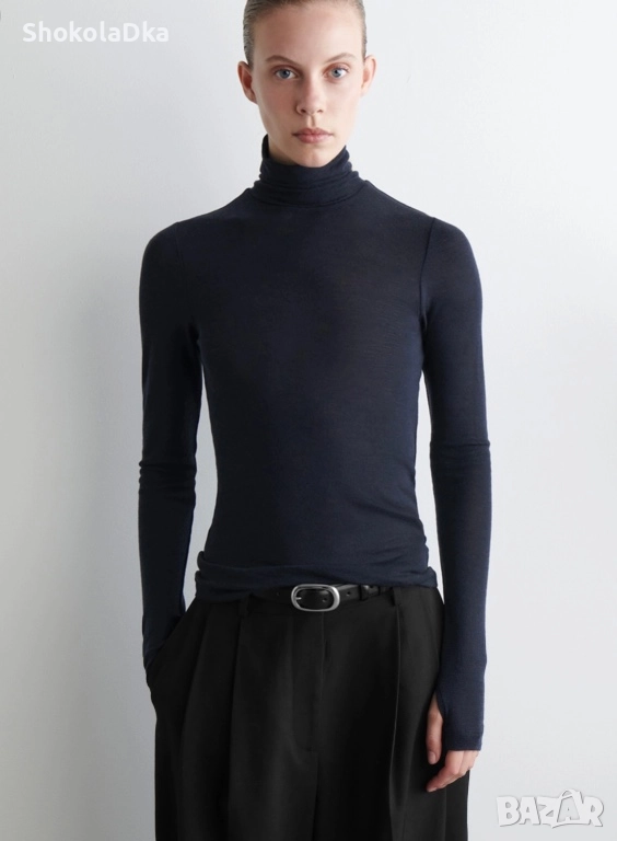 COS 100 % фина вълна, размер S, снимка 1