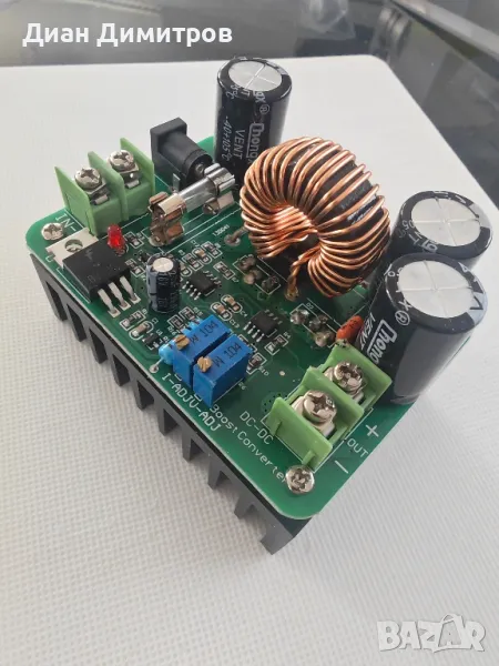 DC/DC повишаващ трансформатор 600 w, снимка 1