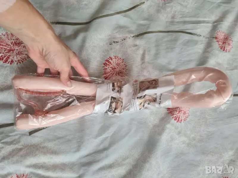  Голяма, стилна ролка за коса от коприна , снимка 1