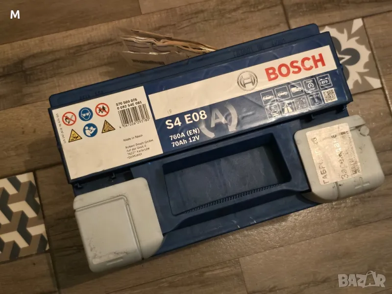 Акумулатор BOSCH 760A 70Ah 12V, снимка 1