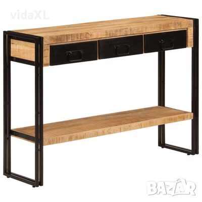 vidaXL Конзолна маса, 110x30x76 cм, мангово дърво масив(SKU:348159, снимка 1