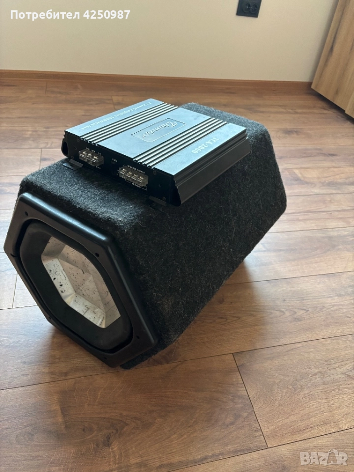 Бас каса с усилвател Thunder, снимка 1