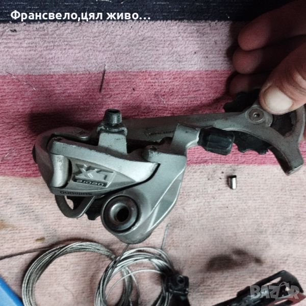 Дерайлйор 9 скорости за велосипед колело Shimano deore lx, снимка 1