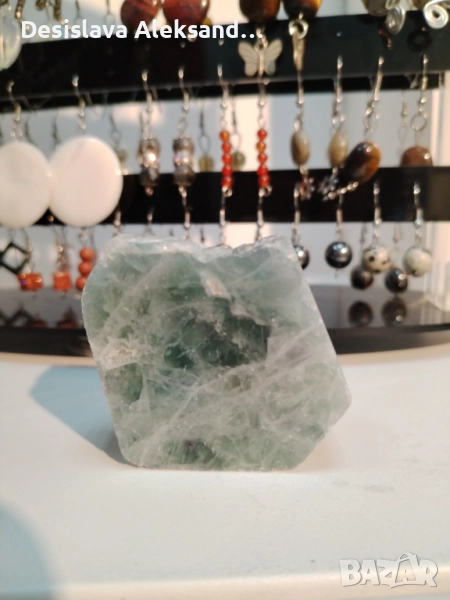 Едностранно полиран флуорит от Индия , снимка 1