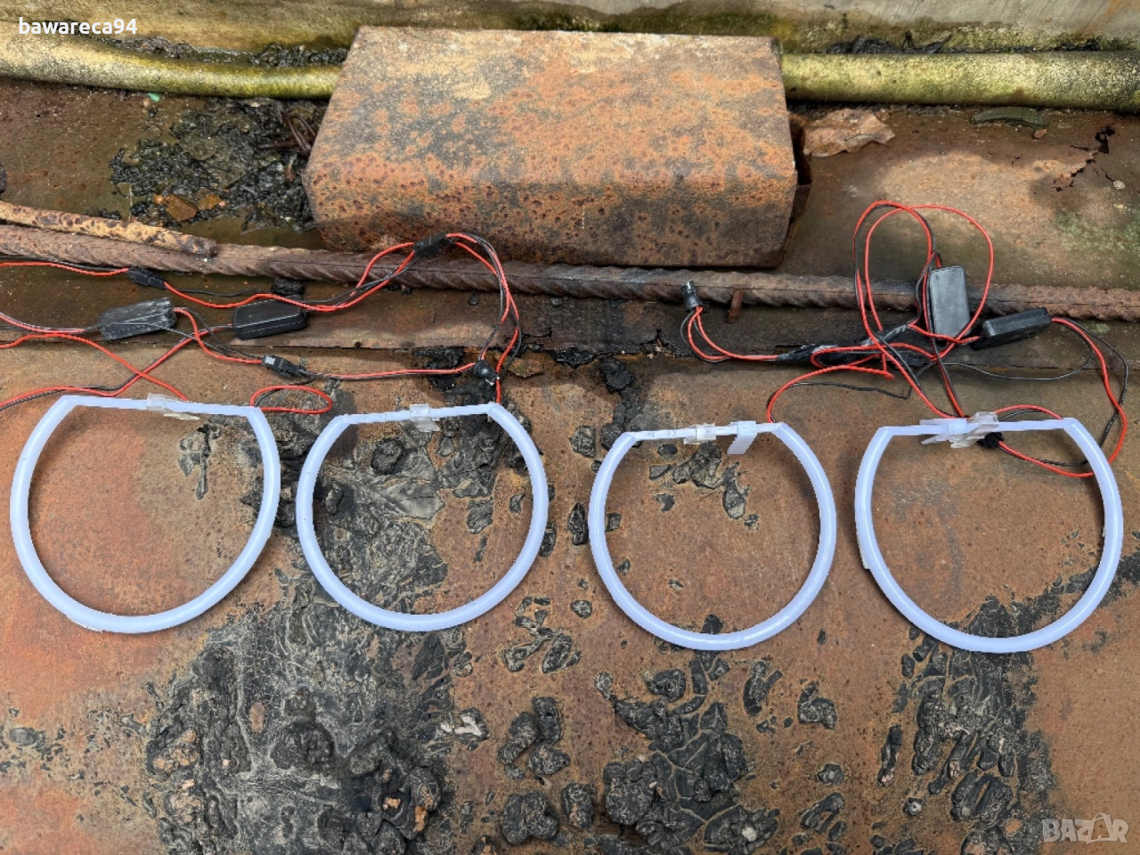 LED SMD ангелски очи за BMW E46 Coupe/Cabrio (1999-2003), снимка 1