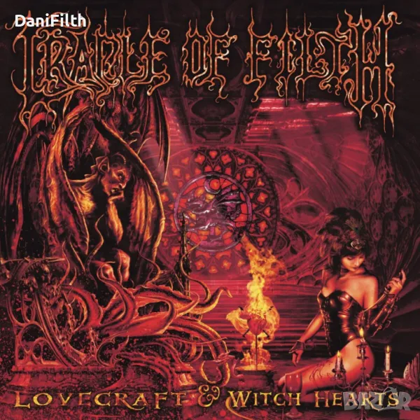 Cradle Of Filth-Lovecraf t& Witch Hearts купувам, снимка 1