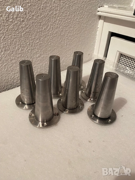 Масивни метални регулируеми крачета за гастрономия и други , снимка 1