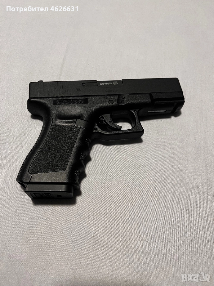Продавам еърсофт Glock 19 CO2 GEN 4, снимка 1