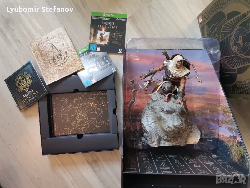 Екшън фигура  Assassin's Creed Origins GODS Collector's Edition "Лична колекция", снимка 1