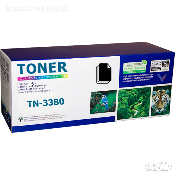 Brother TN-3380 (TN3380) съвместима тонер касета (8K), снимка 1