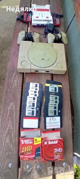 Колекция винтидж Nintendo,PS1,дискети, снимка 1