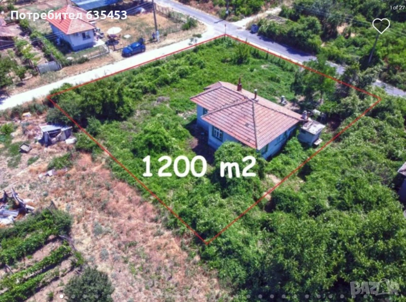 Продава 100 м2 къща с 1200 м2 двор в хубаво село, на 2 км от Дунав, снимка 1