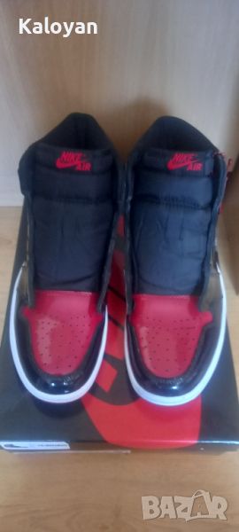 Jordan 1 Retro High OG Patent Bred 40ти номер, снимка 1