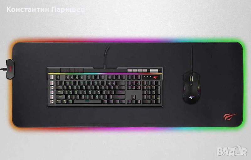 Havit MP903 Гейминг подложка за мишка RGB, снимка 1