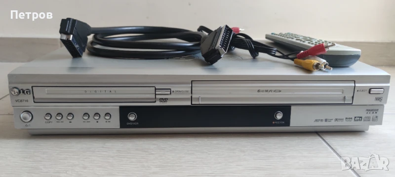 LG Video DVD/VHS COMBO , снимка 1