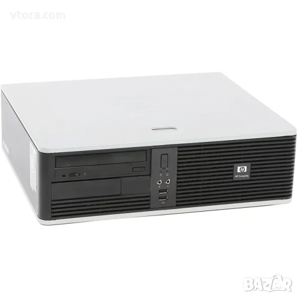 Компютър HP dc5800 Intel Core2Duo E7300 2.66 GHz 2GB DDR2 160GB SATA DVD-RW FDD SFF, снимка 1