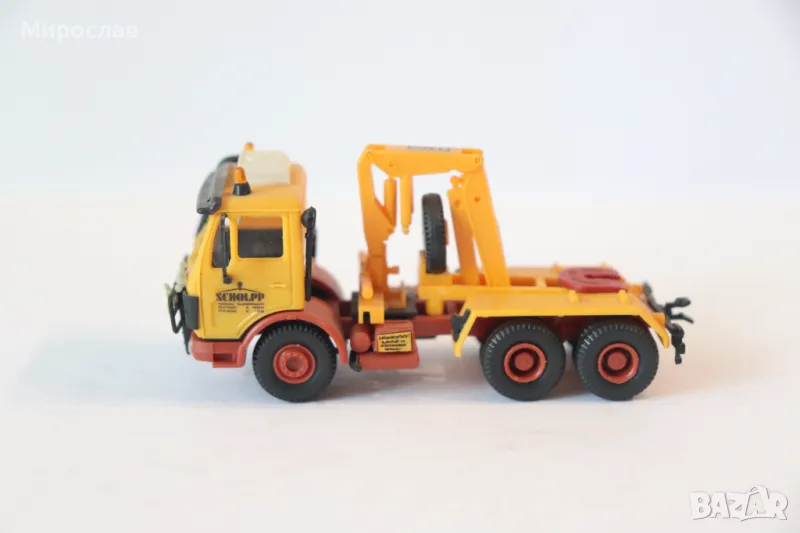 KIBRI?? H0 1/87 MERCEDES BENZ КАМИОН МОДЕЛ ТИР, снимка 1