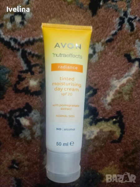Avon nutra effects radiance тониращ овлажнител spf 20, снимка 1