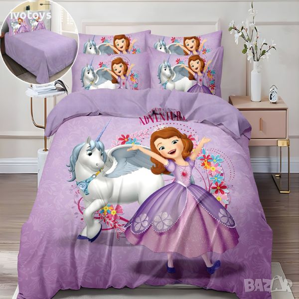 Детско спално бельо (реално изображение), 6 части - Модел WS16373, снимка 1