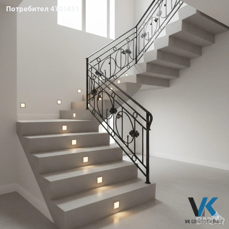 Парапети от ковано желязо, оградни пана, снимка 1