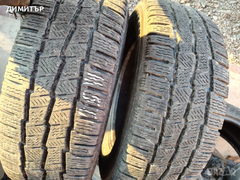 2бр.зимни гуми MICHELIN 225/65/16C 112R DOT 1822, снимка 1