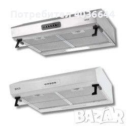 Абсорбатор, 160W, класик, бял, AMK- 2119IX, 160W, класик, INOX, 2 мотора, снимка 1