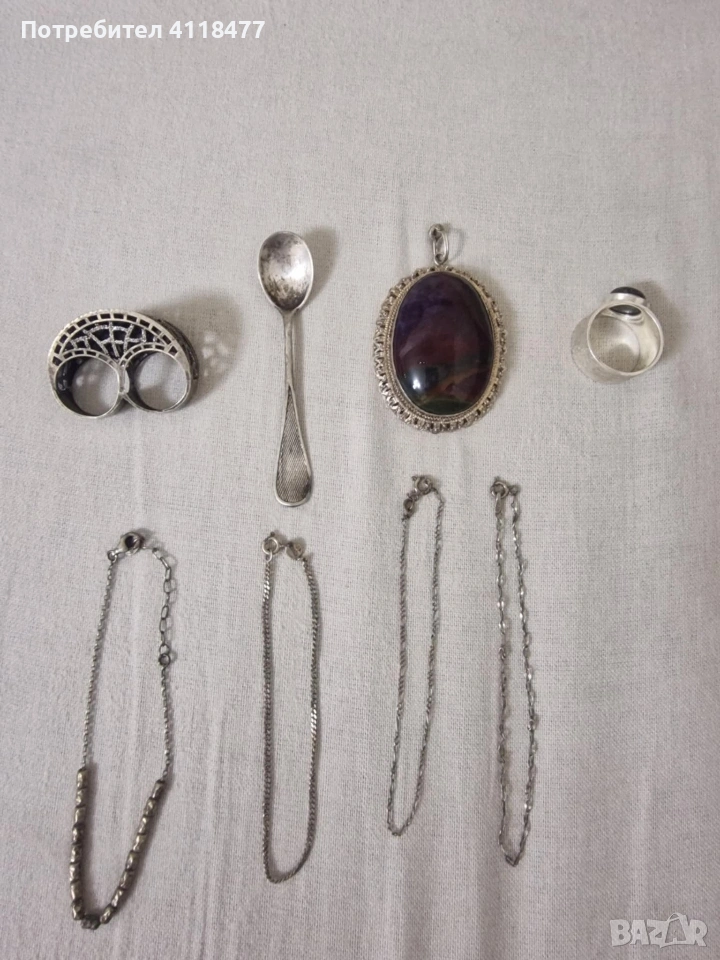 Сребърни изделия , снимка 1