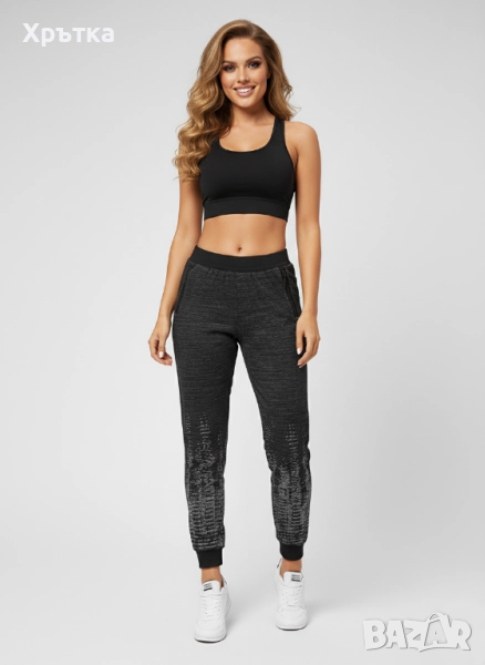 Adidas ZNE Pulse Knit - Оригинално дамско долнище размер S-M, снимка 1