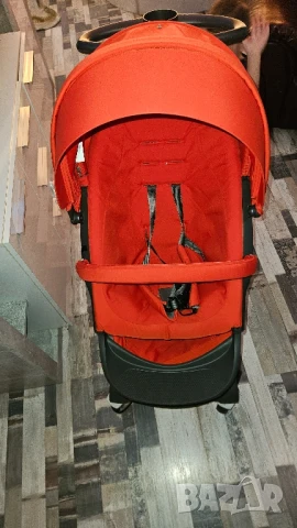 Количка Stokke червена с 2 коша