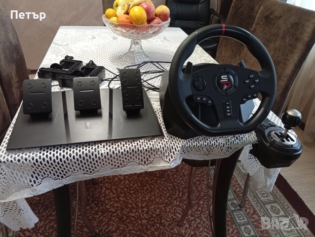 Волан с педали и скоростен лост , снимка 5 - Аксесоари - 53795410