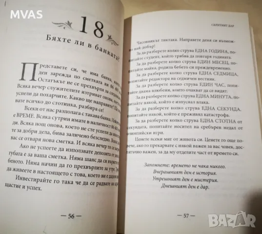 Скритият дар 101 притчи за истински ценното в живота , снимка 3 - Други - 47162517