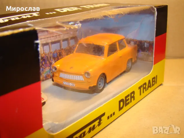 1:43 VITESSE TRABANT ТРАБАНТ КОЛИЧКА ИГРАЧКА МОДЕЛ, снимка 4 - Колекции - 48556795