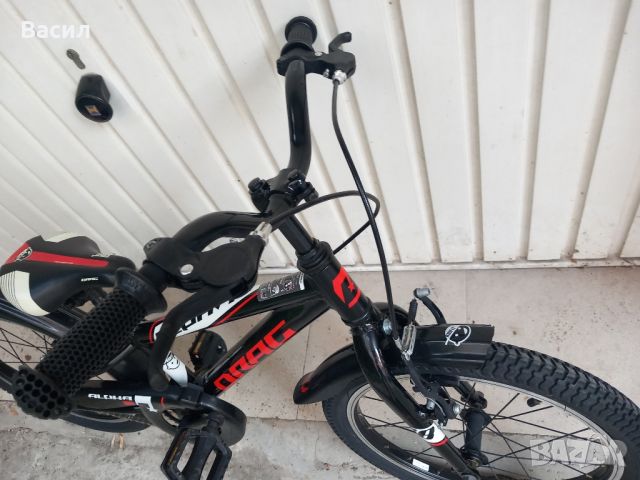 Детско алуминиево колело Драг Алфа 18 цола, като ново , снимка 2 - Велосипеди - 46417818