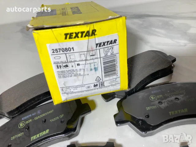 Спирачни накладки TEXTAR за HYUNDAI i30, Elantra, Veloster, Equus, KIA Cerato, Quoris, Cee’d, снимка 3 - Части - 48317530