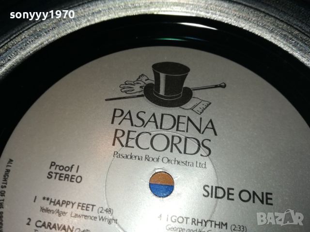 SOLD-THE PASADENA ROOF ORCHESTRA-ВНОС ENGLAND 1705240849, снимка 15 - Грамофонни плочи - 45775853