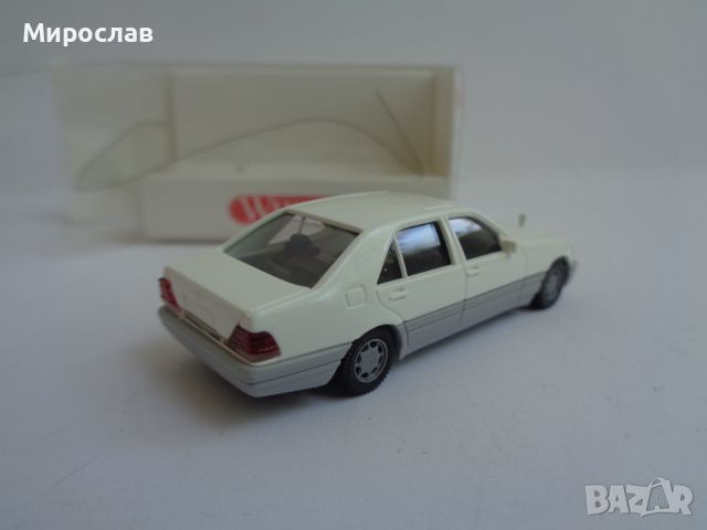  WIKING 1:87 H0 MERCEDES BENZ 500 SEL S 500 КОЛИЧКА МОДЕЛ, снимка 4 - Колекции - 46412767