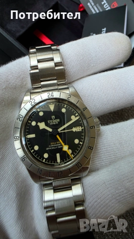 Tudor Black Bay Pro GMT - Отлично състояние, гаранция до 08.2027, снимка 4 - Мъжки - 52790881