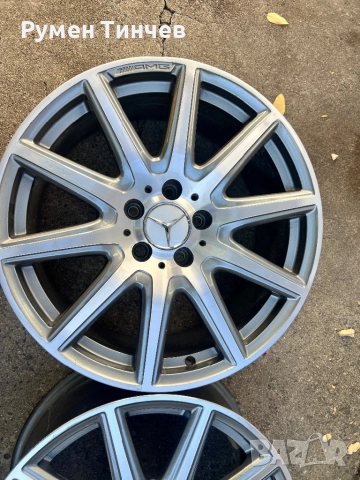 Оригинални джанти от Мерцедес 18ки, снимка 4 - Гуми и джанти - 51792828
