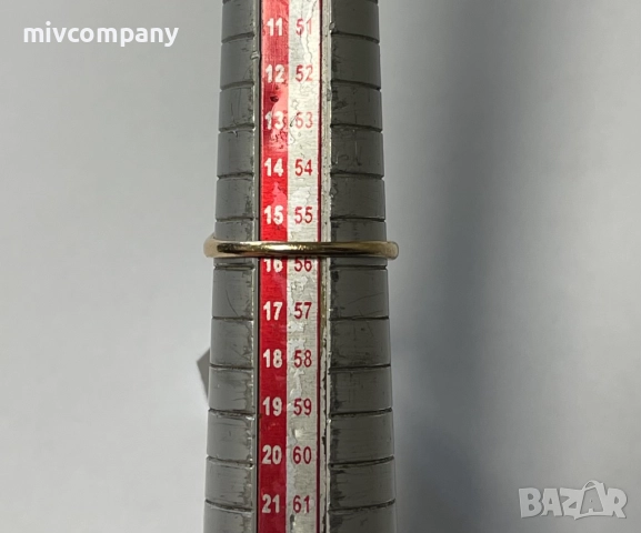 Златен пръстен 3.62гр., снимка 4 - Пръстени - 52615246
