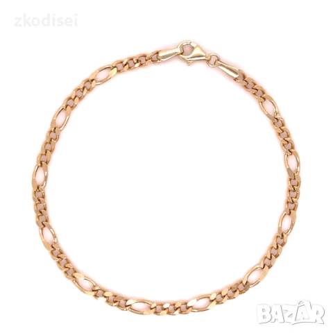 Златна дамска гривна 2,20гр. 18,0см. 14кр. проба:585 модел:33709-5, снимка 1