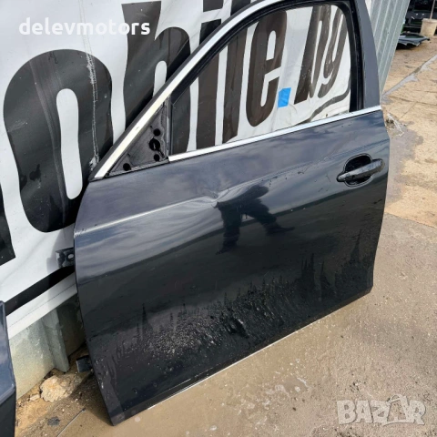Предна лява врата черна от BMW E60, БМВ 520 Е60 2.2I, снимка 2 - Части - 54080801