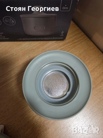 Nuvita Преносим подгревател за шишета Warm'n'Go 1162 използван , снимка 2 - Прибори, съдове, шишета и биберони - 52852010