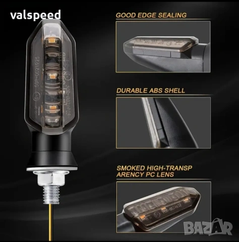 Лед мигачи за мотор,атв модел:70, снимка 2 - Аксесоари и консумативи - 53783992