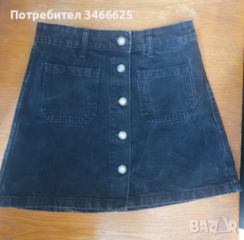 Дънкова пола Bershka , снимка 3 - Поли - 45978414