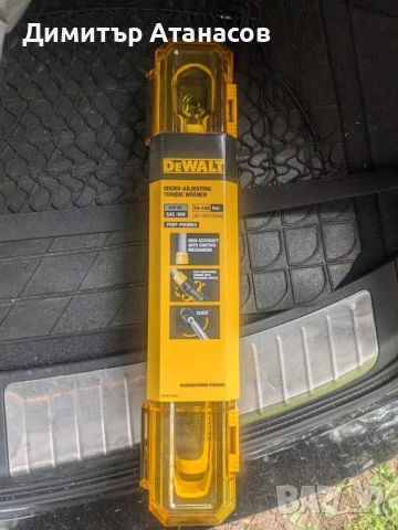 Динамометричен ключ DeWALT 3/8 ", 34-142 Nm, 515 мм, DWMT75463, снимка 3 - Ключове - 54300900