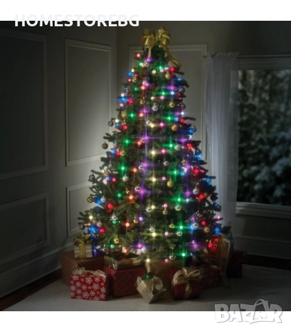 Коледни LED лампички за елха Star shower tree dazzler , снимка 5 - Лед осветление - 52586835